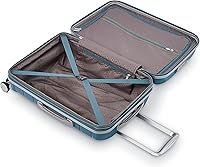 Vista 111 de Samsonite Freeform – Maleta rígida, expandible con ruedas dobles giratorias, Blanco