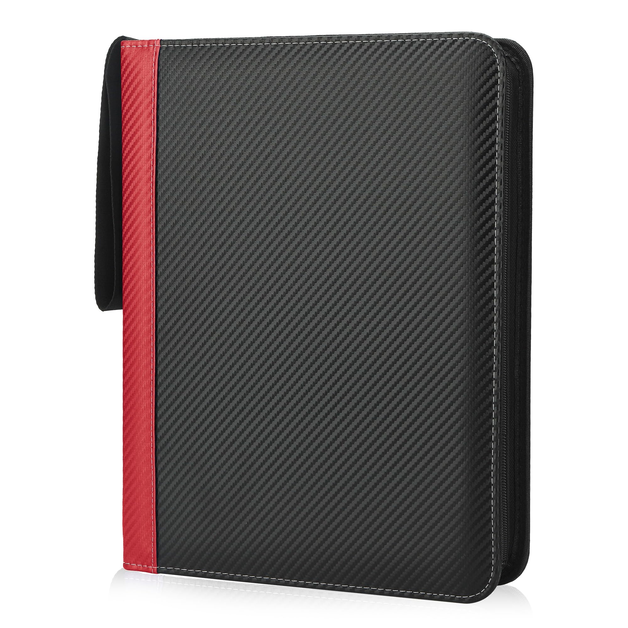 TCGUARD Carpeta de 9 bolsillos con organizador de tarjetas, carpeta de colección de tarjetas de poliuretano con 900 bolsillos de doble cara, carpeta de béisbol, para tarjetas deportivas, MTG, TCG
