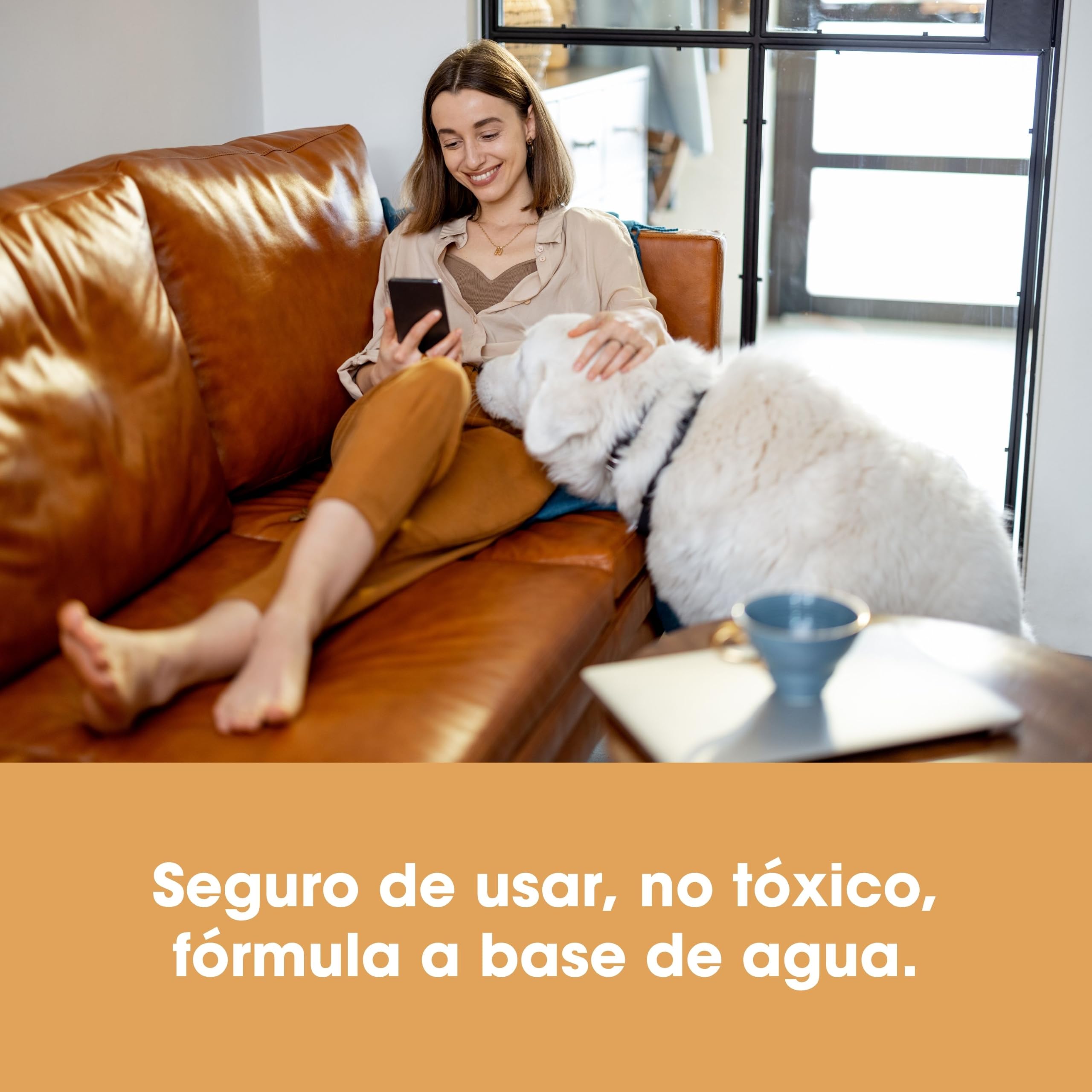 Furniture Clinic Łatwy zestaw do regeneracji skóry (kremowy) | zawiera balsam regenerujący, ultra czysty, gąbka i ściereczka do mebli, foteli samochodowych, butów i toreb ..