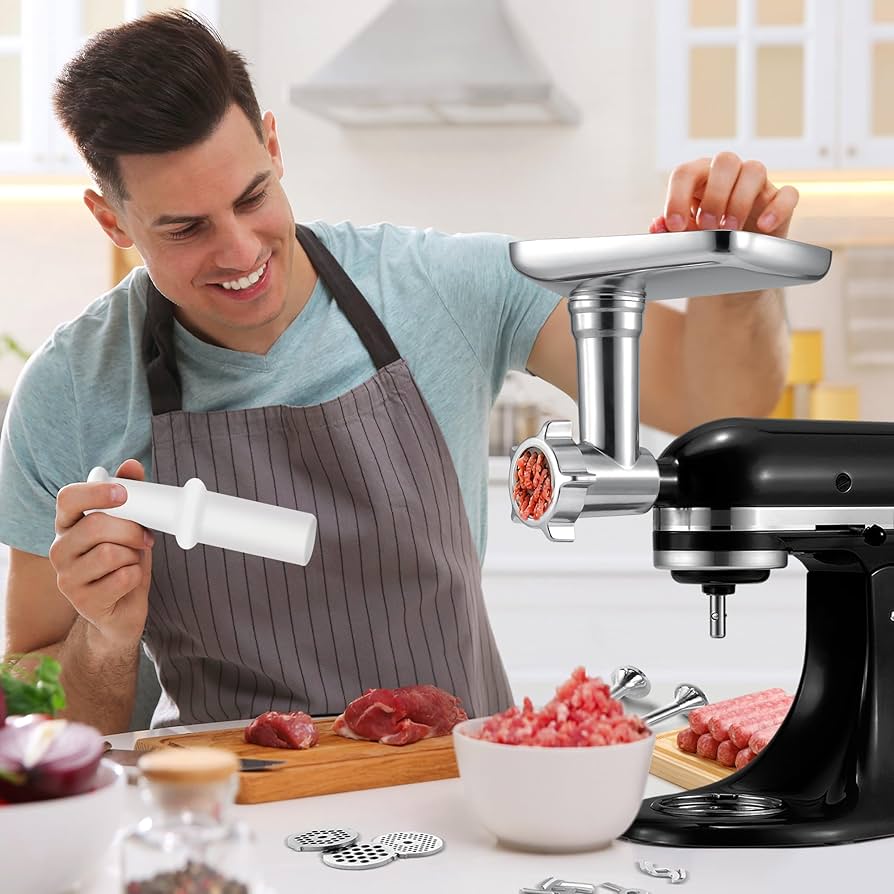 【純正品】キッチンエイド l Food Grinder メタル Amazon.com: Metal Grinder Attachment for KitchenAid Stand