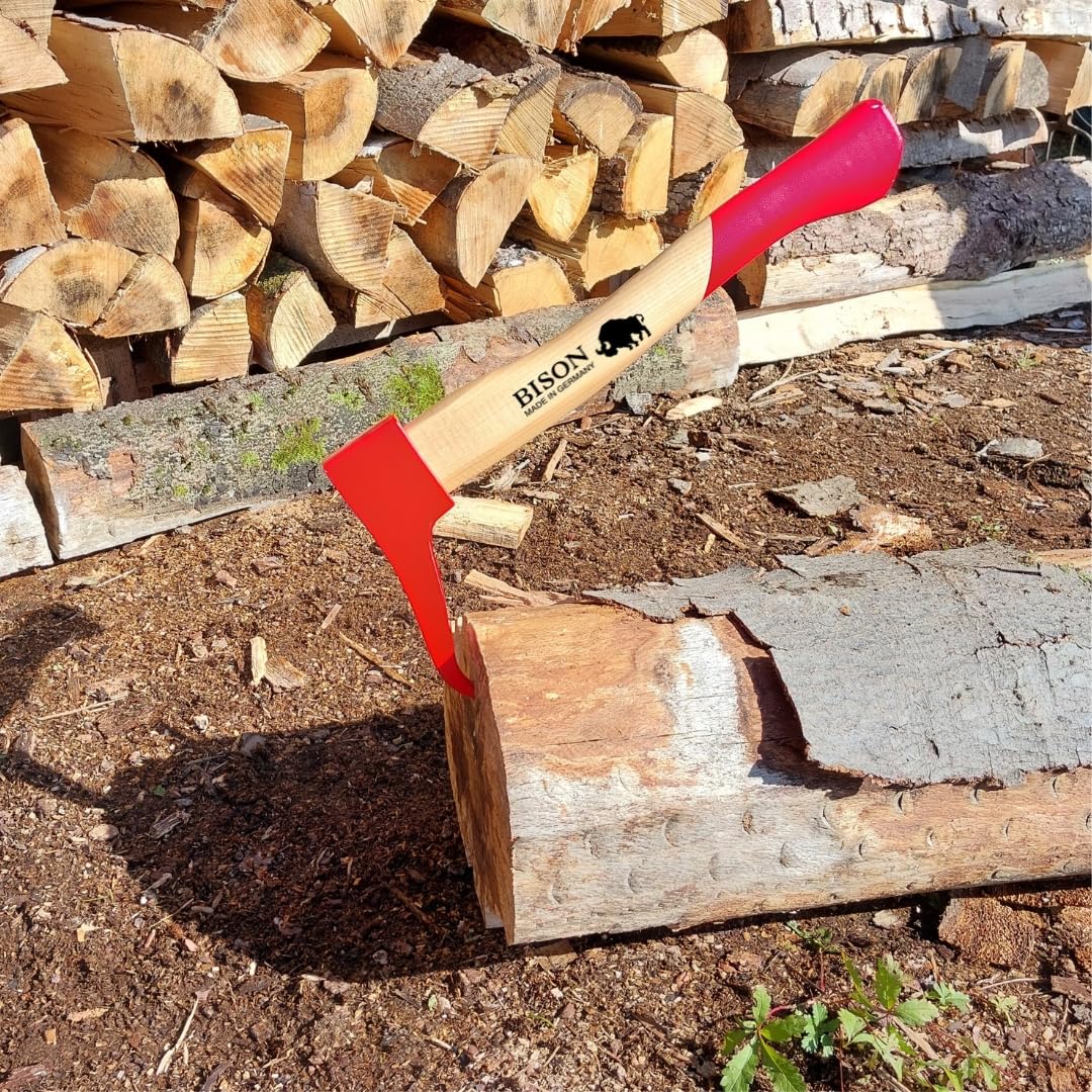Bison Sappie, Handsappie 380 mm, Arbeitshilfe Holzbearbeitung, Hölzer Aufheben, Ziehen, Bewegen, Geschmiedeter Stahlkopf mit starker Spitze
