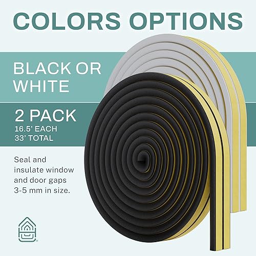 Miniatura 4 de Tira de clima con boca en D (blanco)