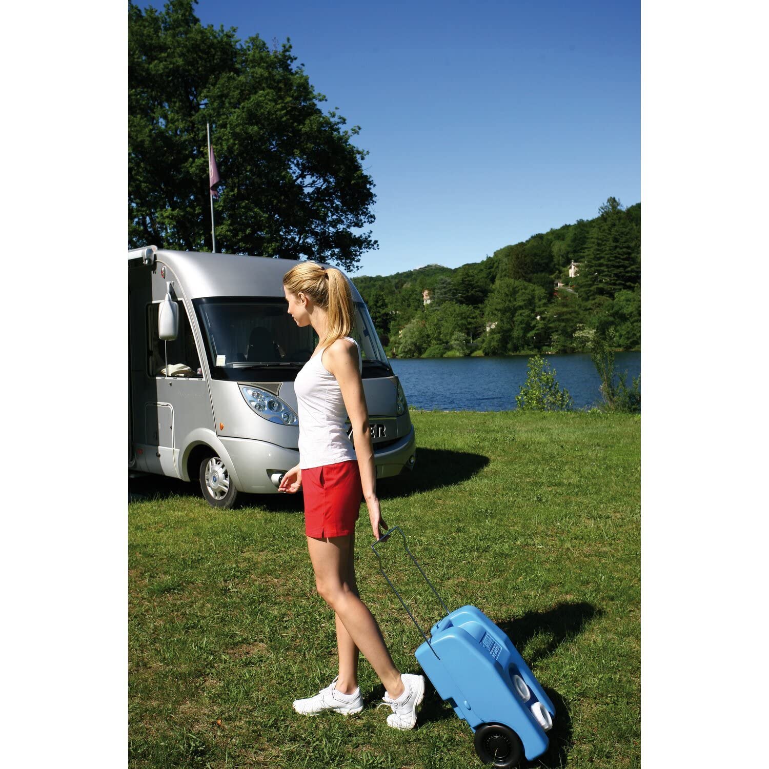 Fiamma - Tanque de Agua Potable con Ruedas (40 l)