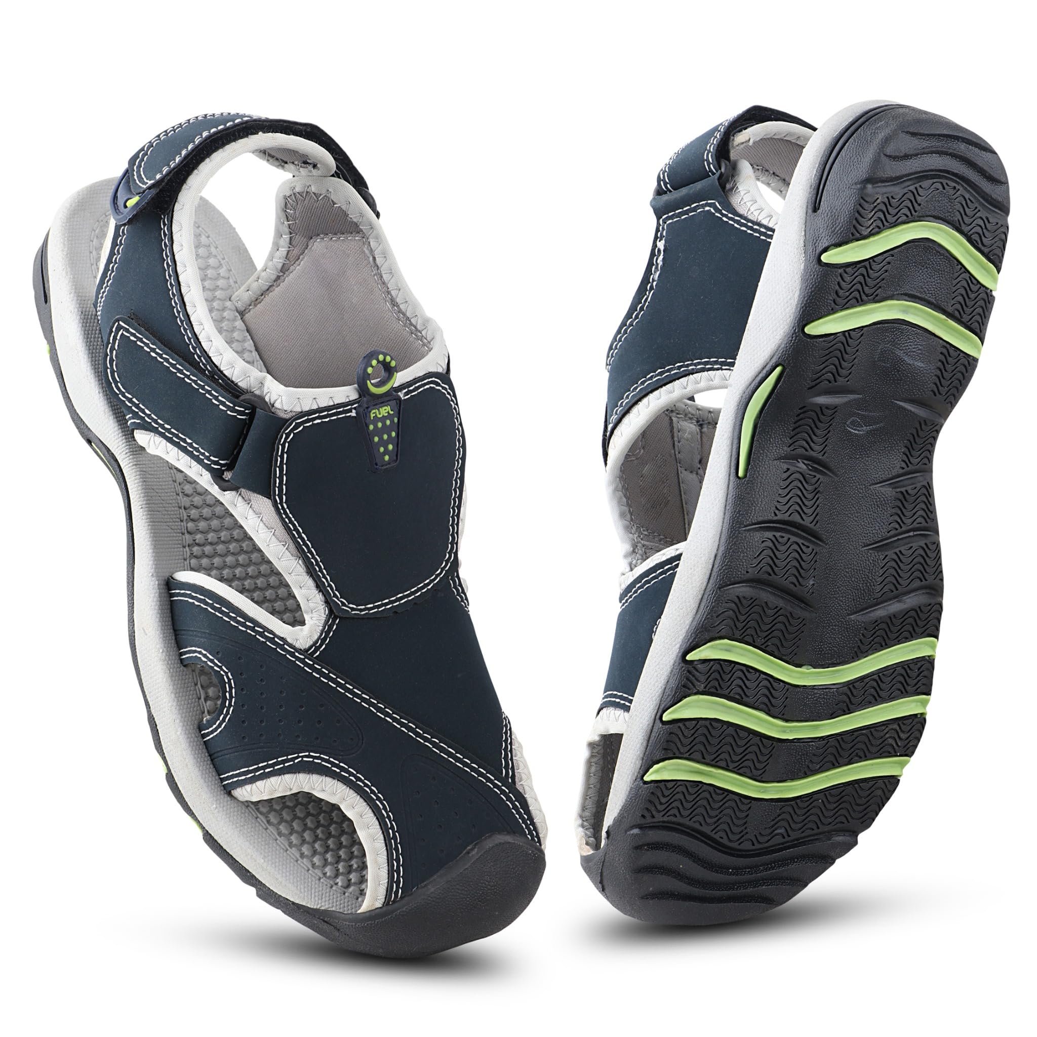 fuel Fisherman Sandals for Men Comfortable, Breathable & Flexible Stylish Casual Sandals Protective Bump Toe Perfect Outdoor Beach Anti-Skid Sports Footwear For Gents (Soldier-04)-picture-31