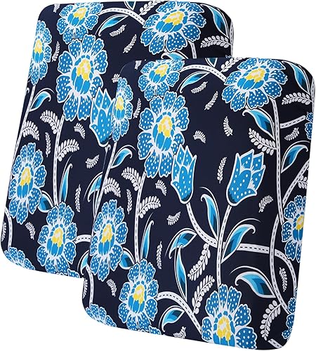 Miniatura 56 de hyha Fundas de cojín de sofá estampadas, fundas de sofá florales lavables para sofá de 3 cojines, fundas de cojín elásticas con patrón de Rojo y