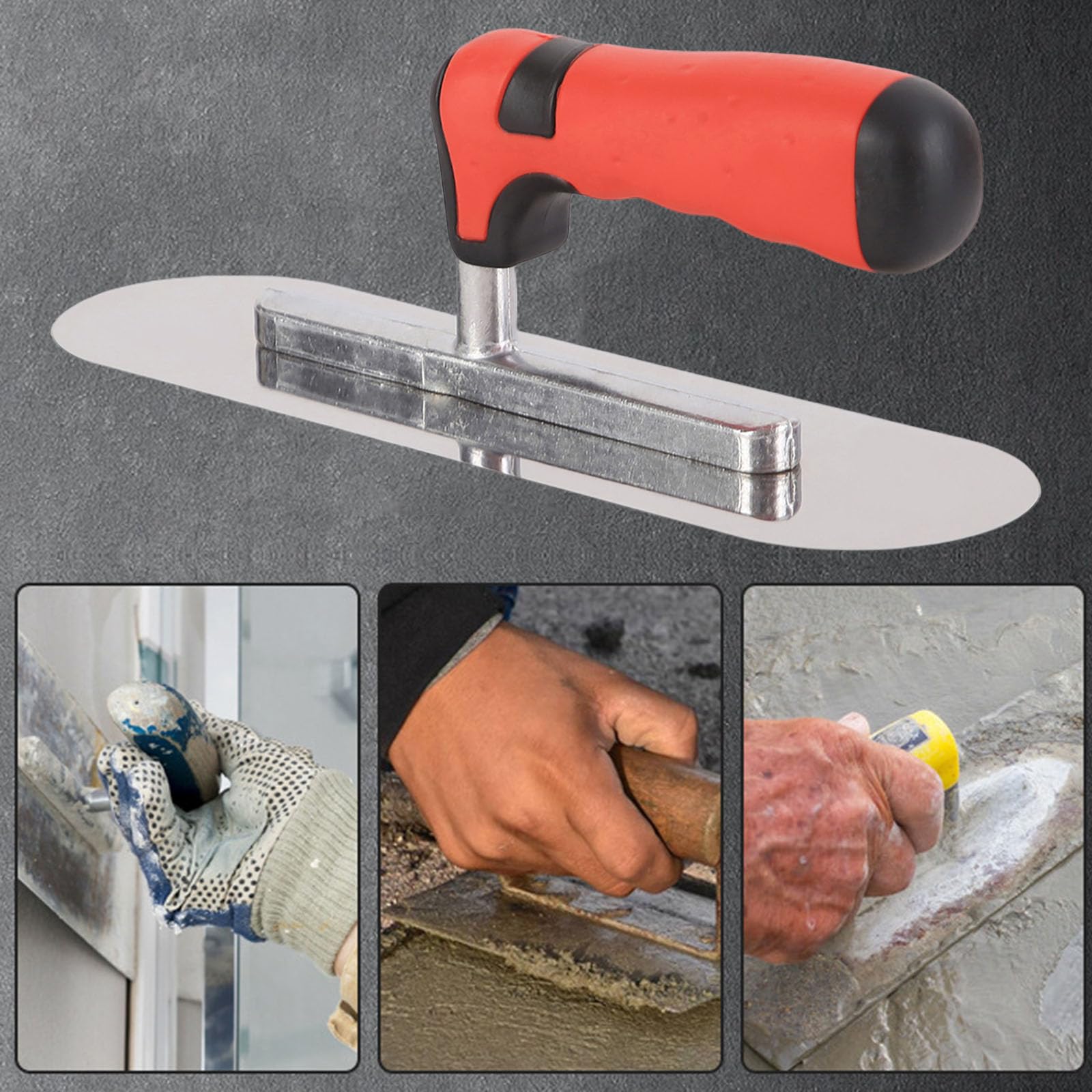 Large Plastering Trowel – 350x150mm Wall Finishing Tool For Concrete, Paint, & Plaster – Professional & DIY Use - View #4