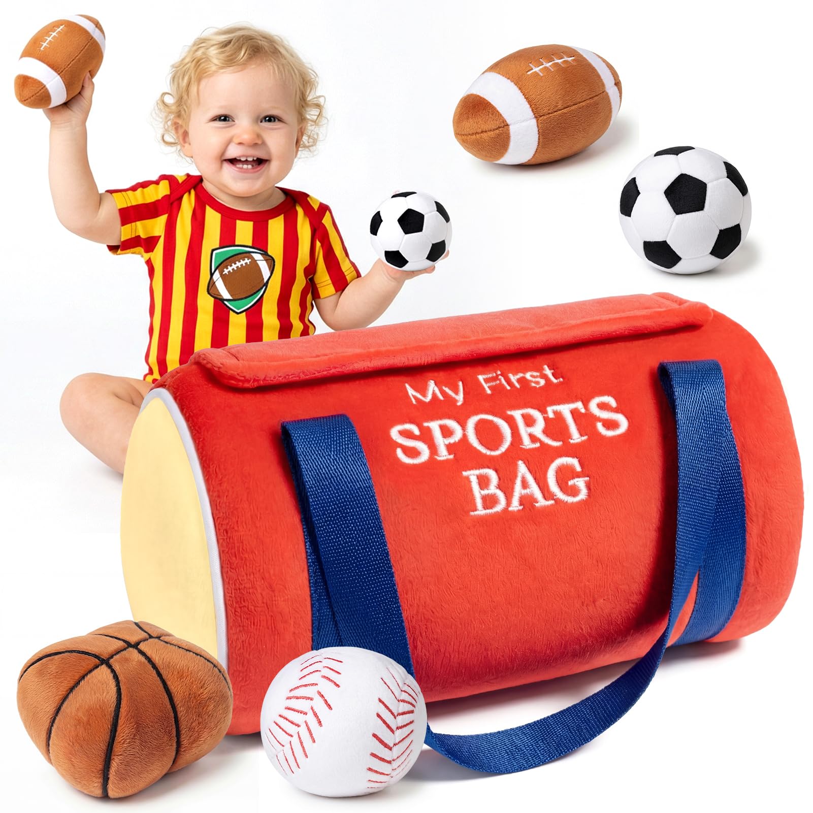 Toyzey Baby Toys 6-12 Months, Sensory Toys Baby 0-6-12 Months Sensory Balls Baby Toy Montessori 1 Year Birthday Gifts Children 1 Year Toys for Babies 6 12 Months