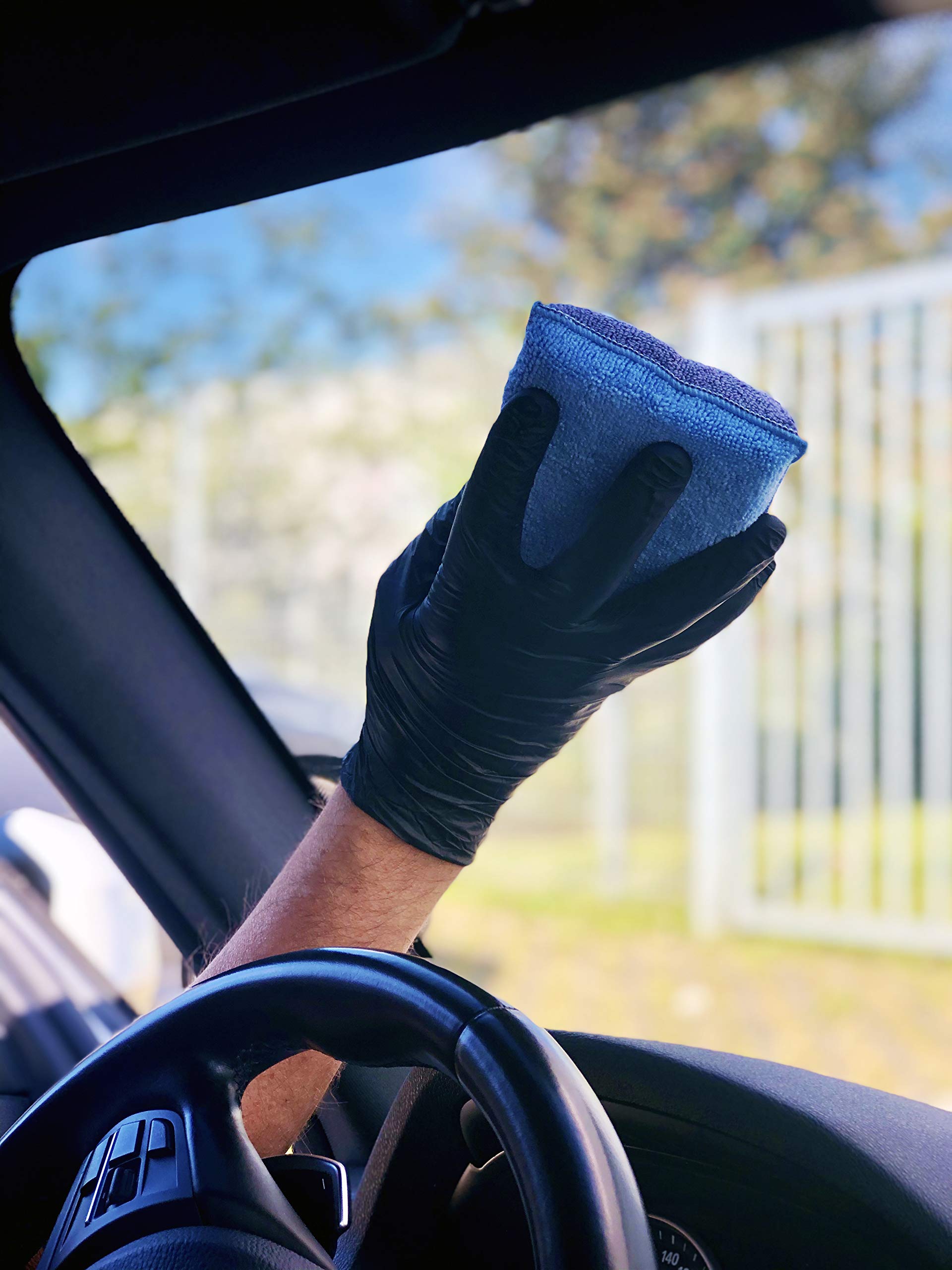 Vitres Voiture Éponge Anti-buée Double Face Pour Voiture - Élimine La Condensation Sur Les Vitres Et Miroirs - 12x8x4 Cm Essuie Pare Brise Interieur