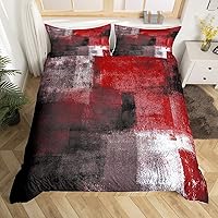 Vista 28 de Erosebridal Funda de edredón de rosa rústica para niños, adolescentes y jóvenes, funda de edredón retro teñida con lazo, juego de ropa de cama