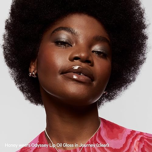 Vista 31 de Milk Makeup Odyssey Lip Oil Gloss - For Fuller and Glossy Lips - Long Lasting Moisture - Semi-Sheer Color - Vegan Cruelty Free