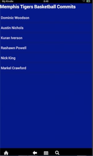 Memphis Basketball News(Kindle Tablet Edition)