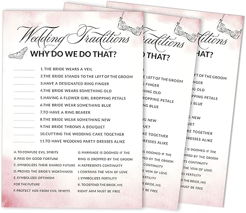 Miniatura 1 de Inkdotpot - Tarjetas para novia, boda, despedida de soltera o soltera, cuadradas, para regalo de 50 lencería y ducha, juego de bingo