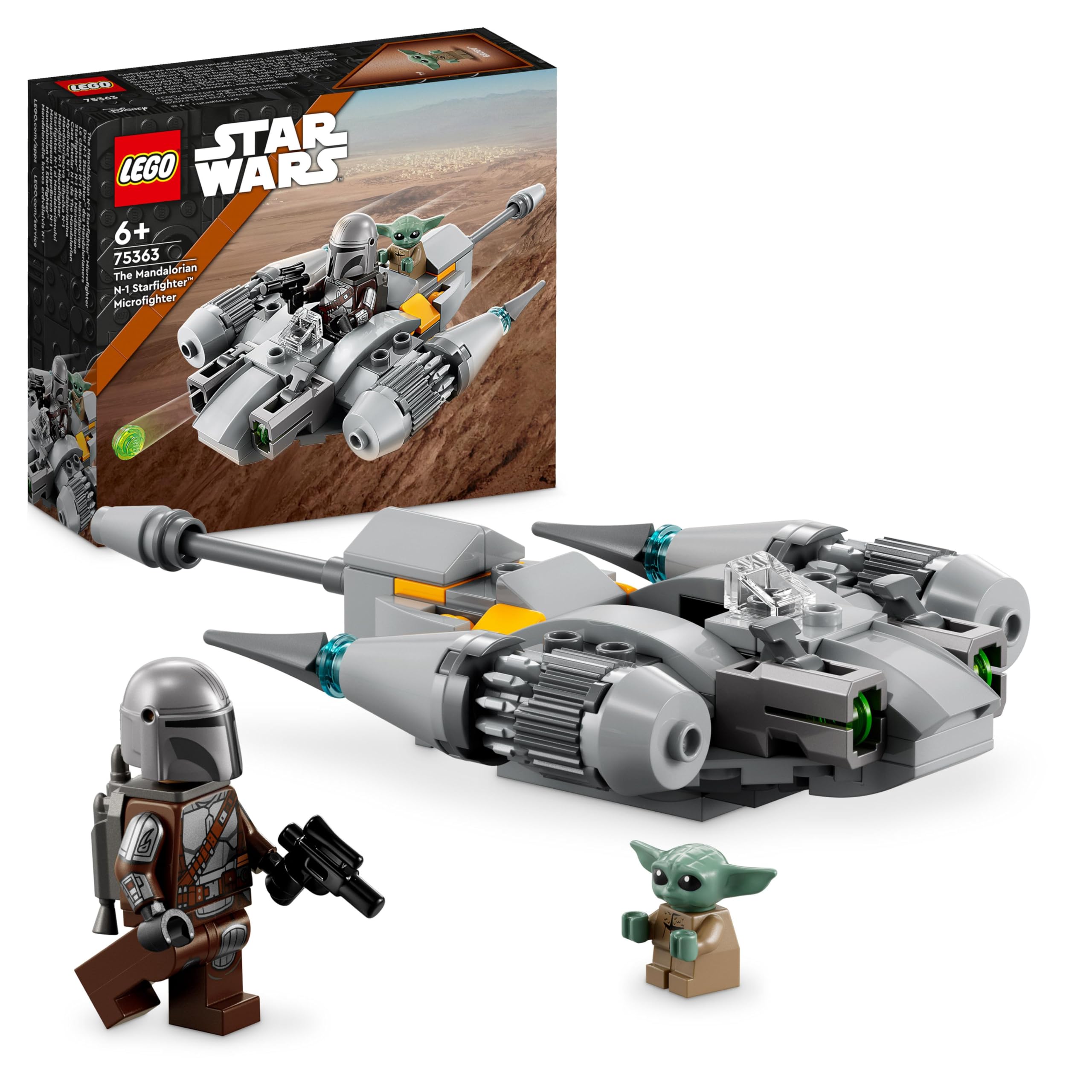 doroids様 zanearts① LEGO® Star Wars™Mandalorian'ın N-1 Starfighter'ı Mikro Savaşçı
