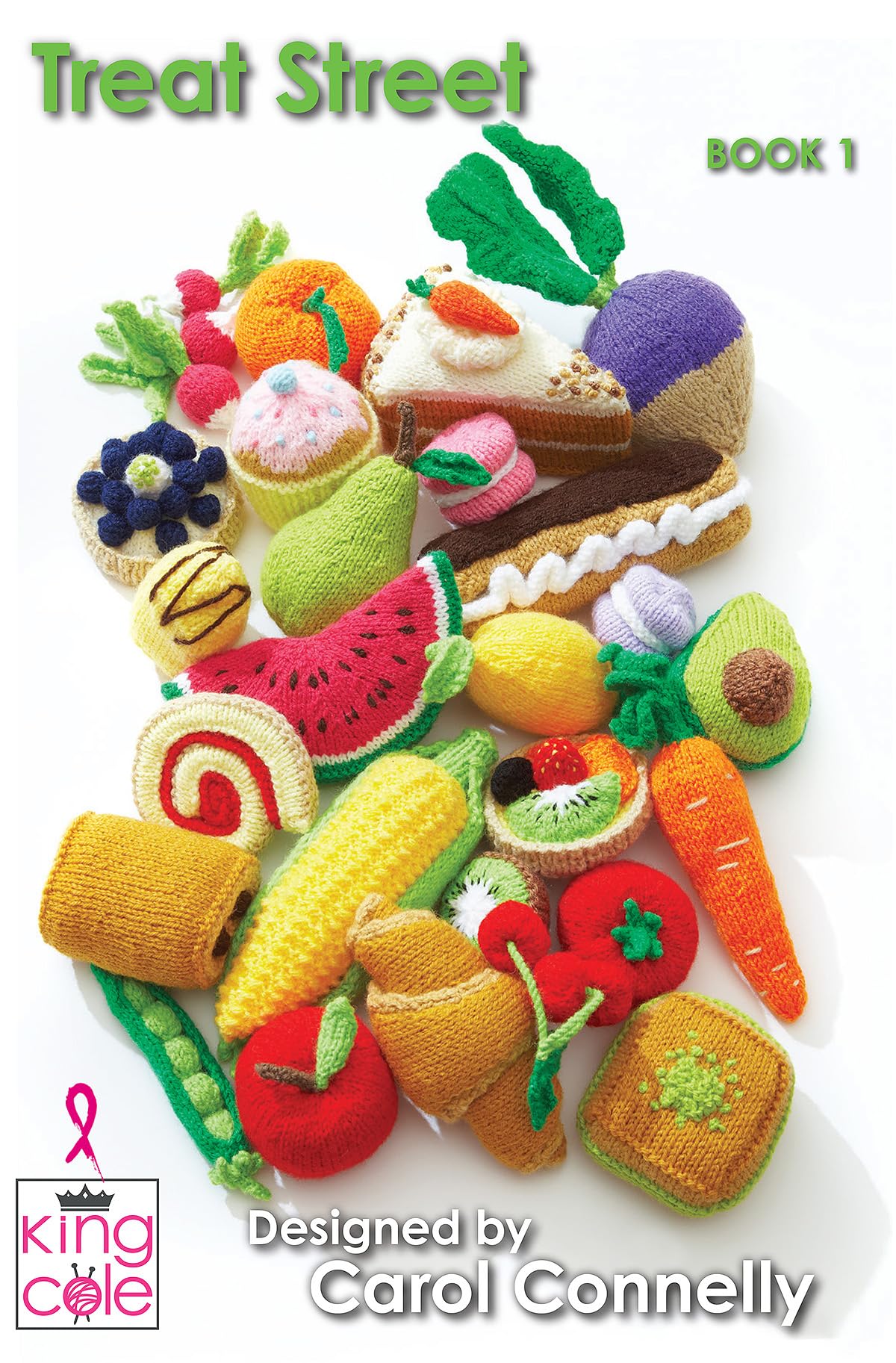 King Cole Treat Street – Book 1: Knitting Toy Pattern Book