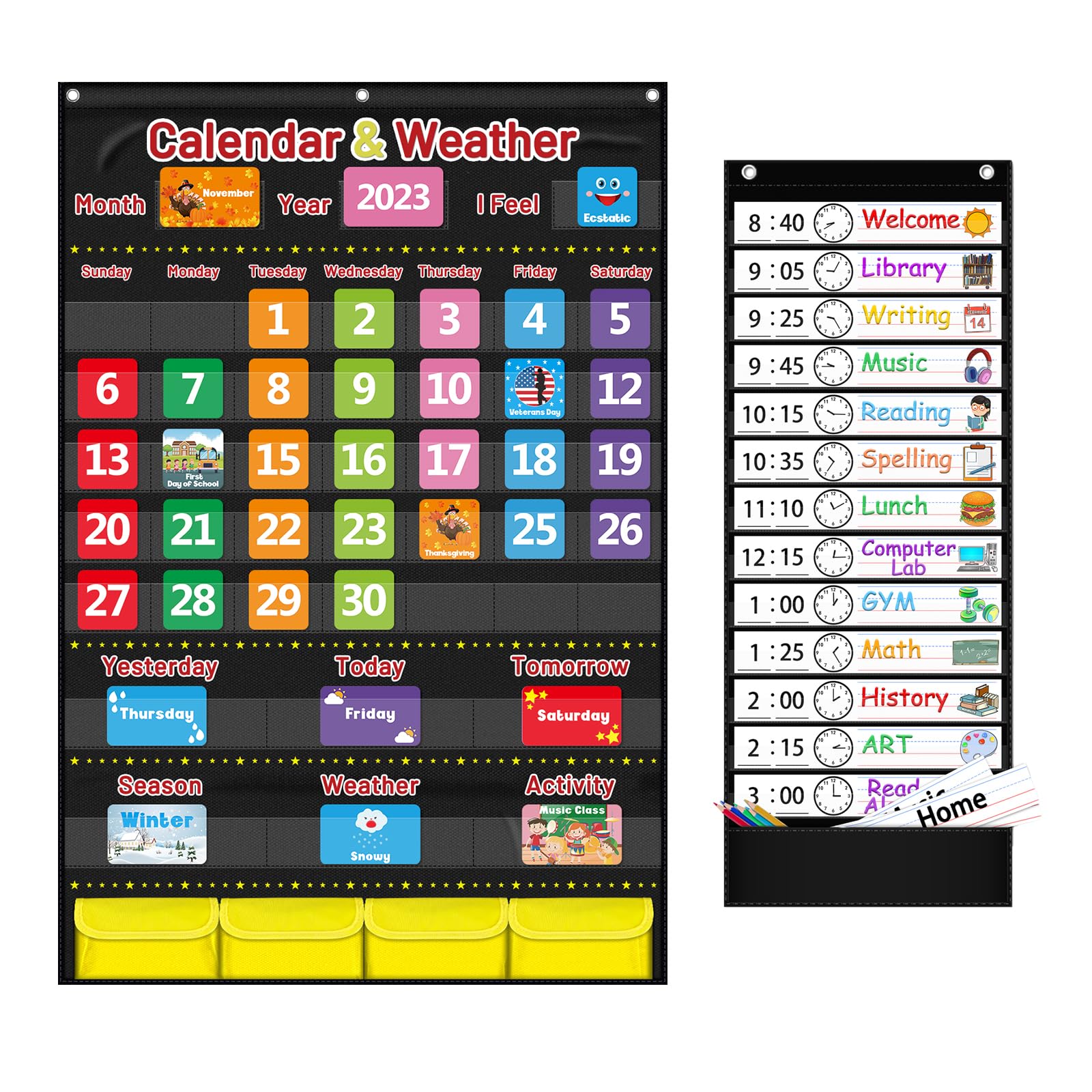 Amazon.com : Classroom & Homeschool Organization Jumbo Calendar