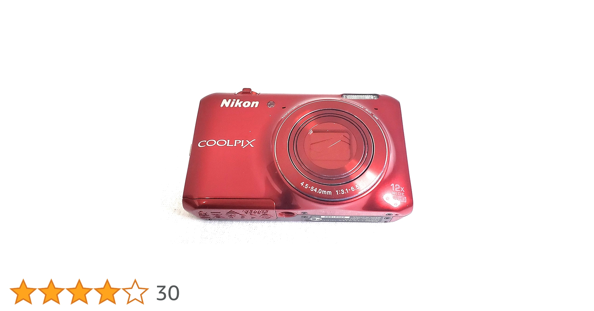【Nikon】 ニコン クールピクス S6400 デジタルカメラ 動作確認済 Nikon ニコン COOLPIX S6400 コンパクトデジタルカメラ Amazon
