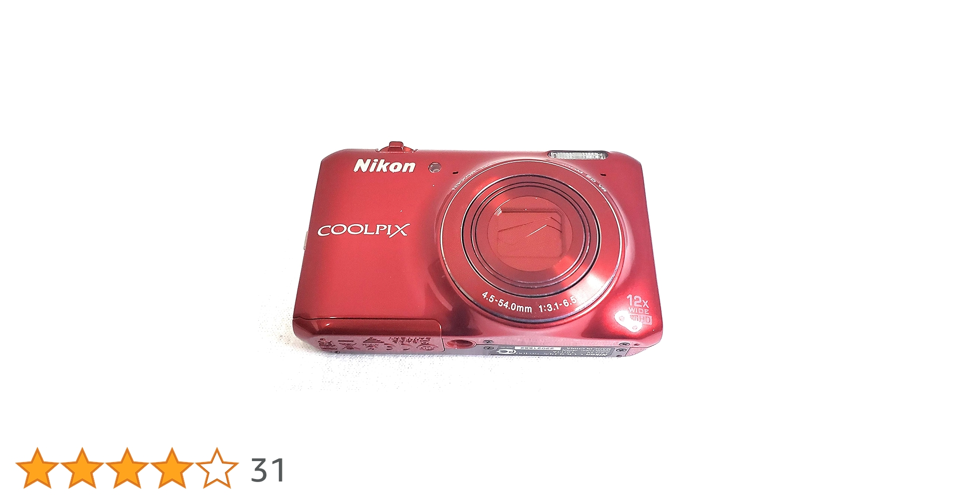Amazon | Nikon デジタルカメラ COOLPIX S6400 タッチパネル液晶
