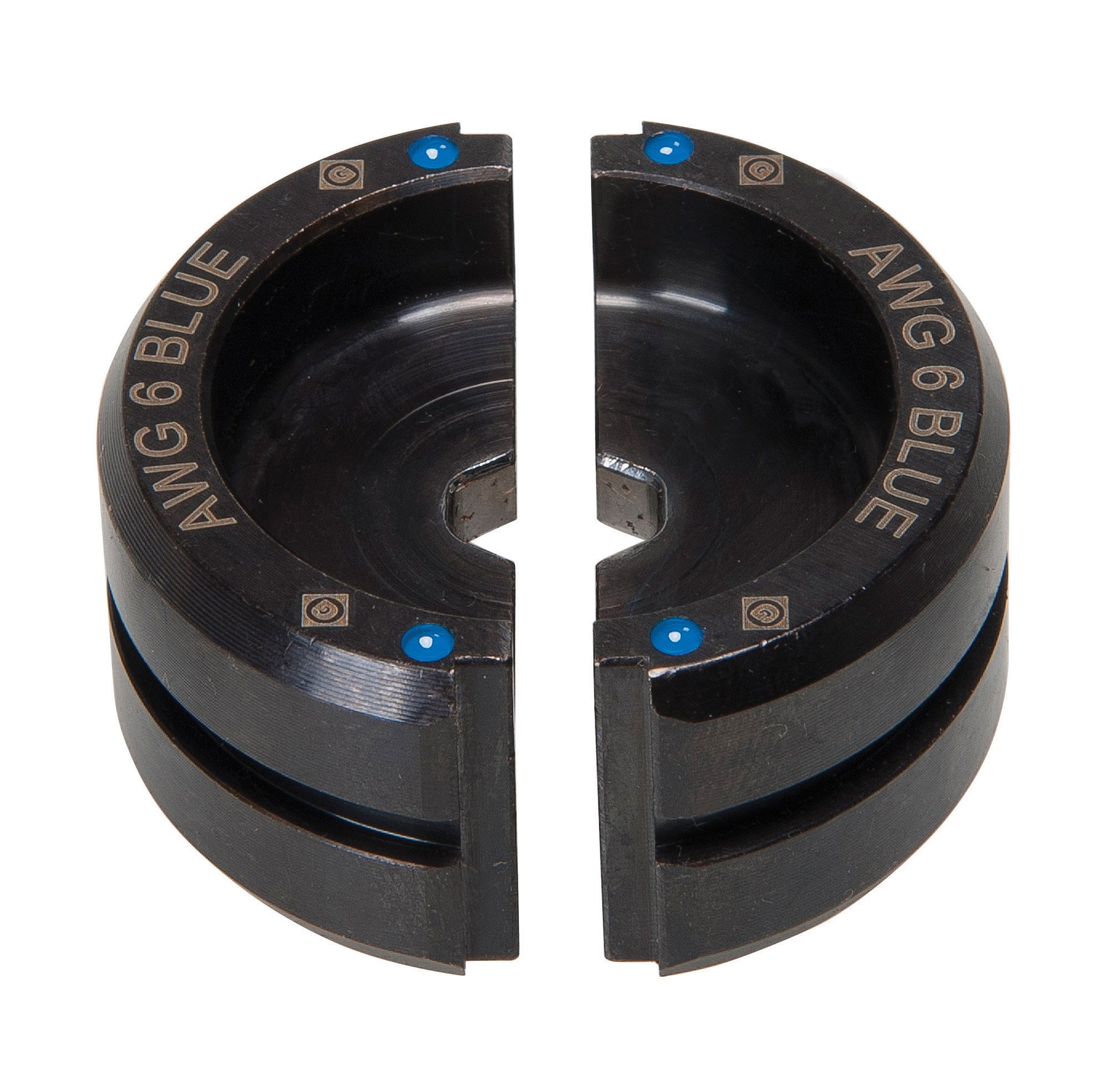 Greenlee KC22-6 Crimping Die for Greenlee 6-Ton Tools, Copper 6 AWG