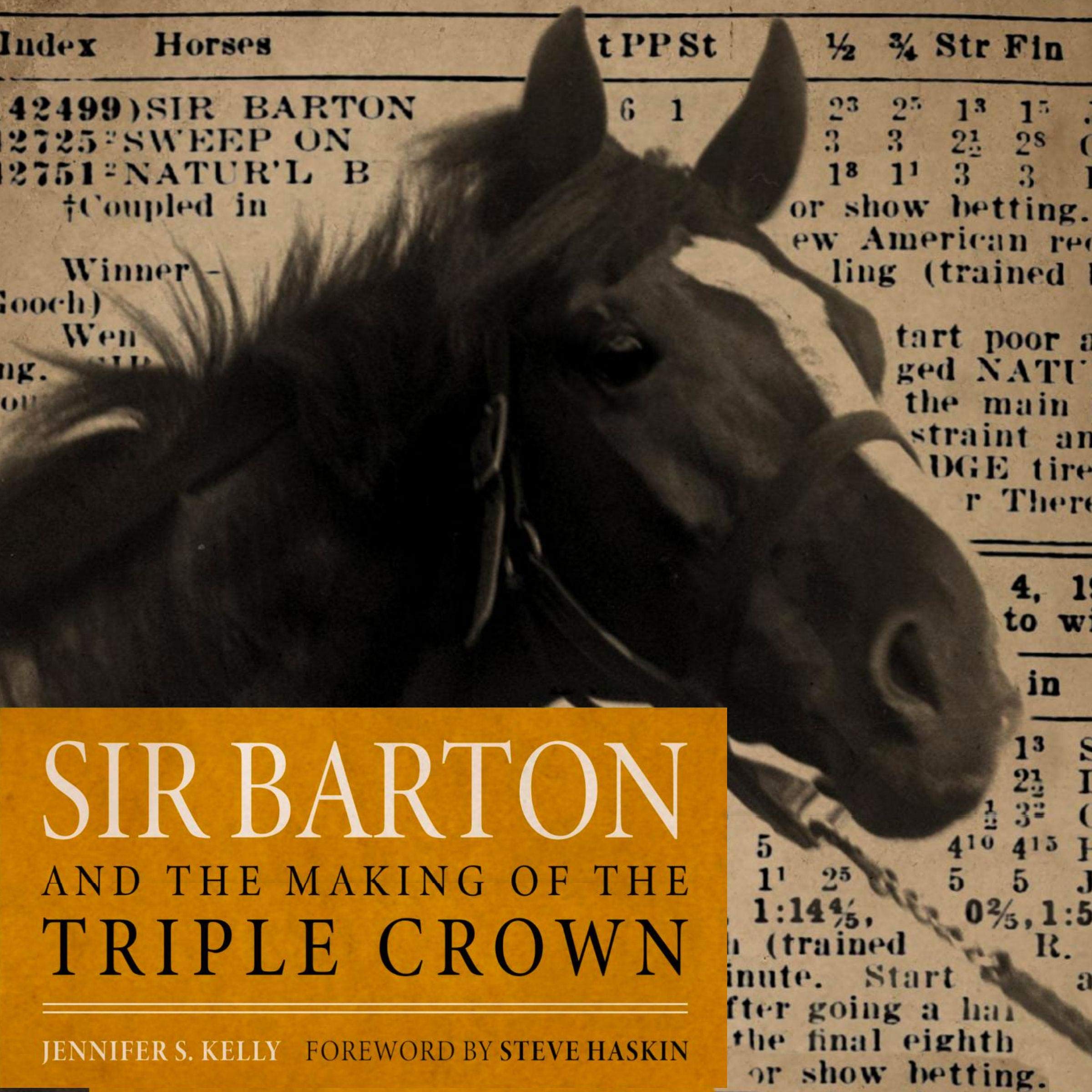 Cover art for Sir Barton and the Making of the Triple Crown