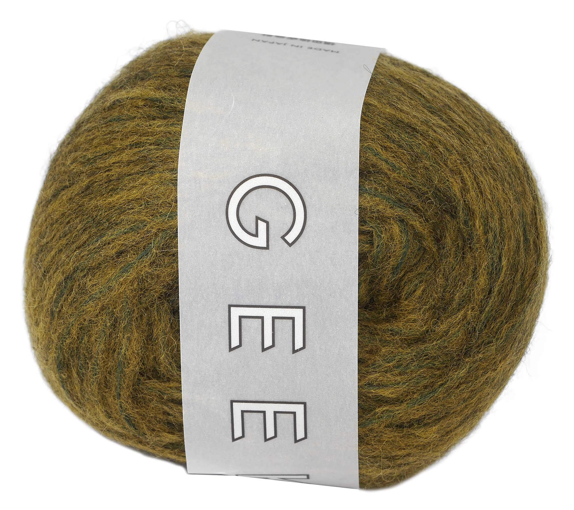 Amazon.co.jp: 横田 DARUMA 毛糸 ギーク 並太 col.8 グリーン 系