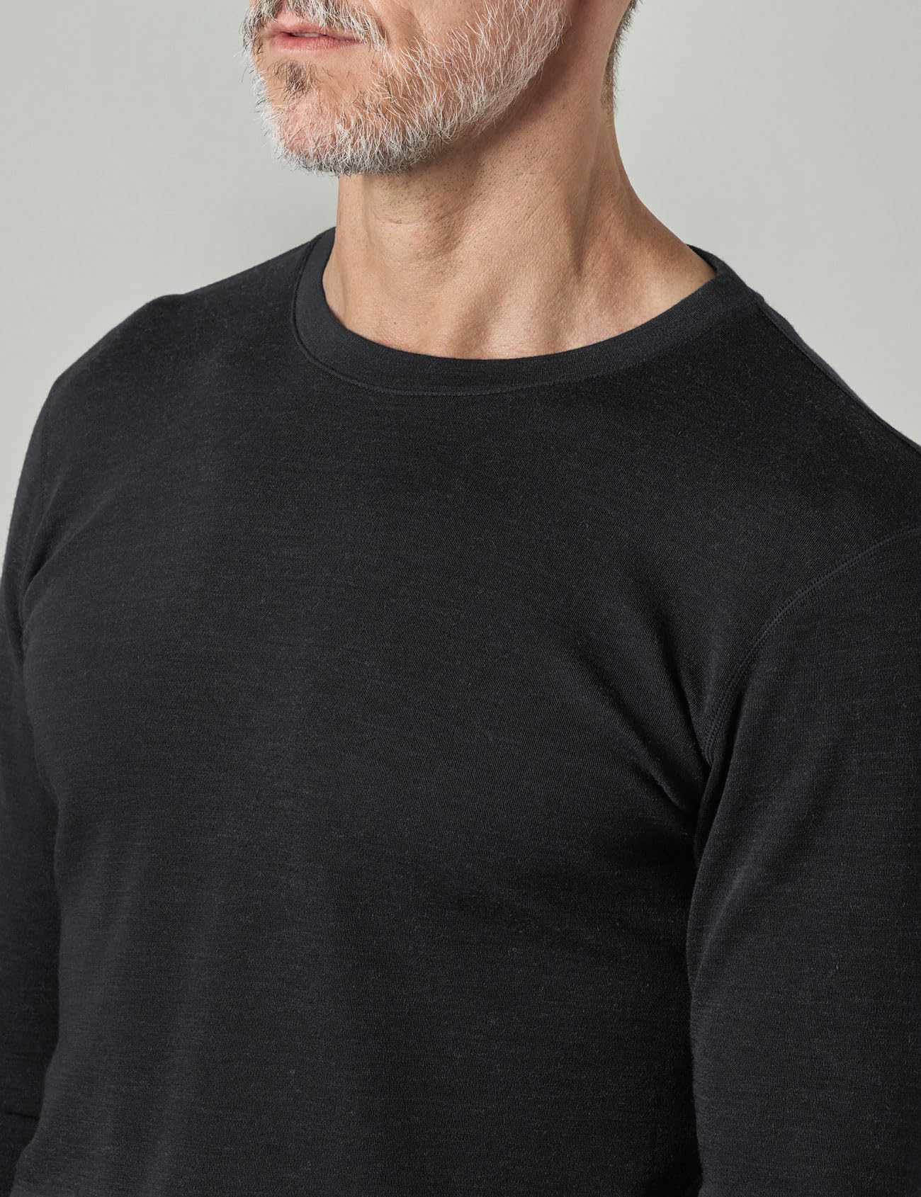 LAPASA Maglia Termica 100% Lana Merino Uomo Canottiera Tecnica Trekking Sport Hiking Strato Base Calore M29 M67