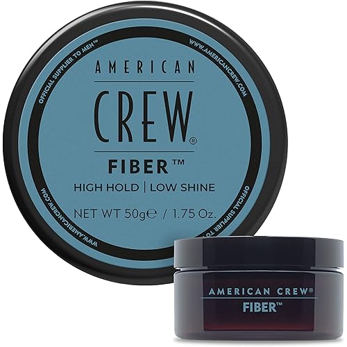American Crew Men's Hair Fiber, Like Hair Gel with High Hold & Low Shine, Travel Size, 1.75 Oz (Pack of 1)