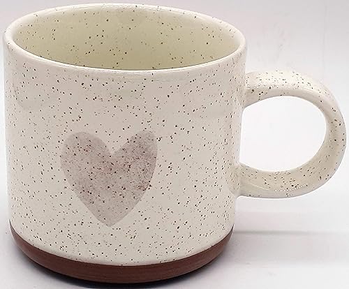 Miniatura 5 de 2017 Holiday Collection Taza de cerámica de 12 oz - Corazón de oro rosa moteado