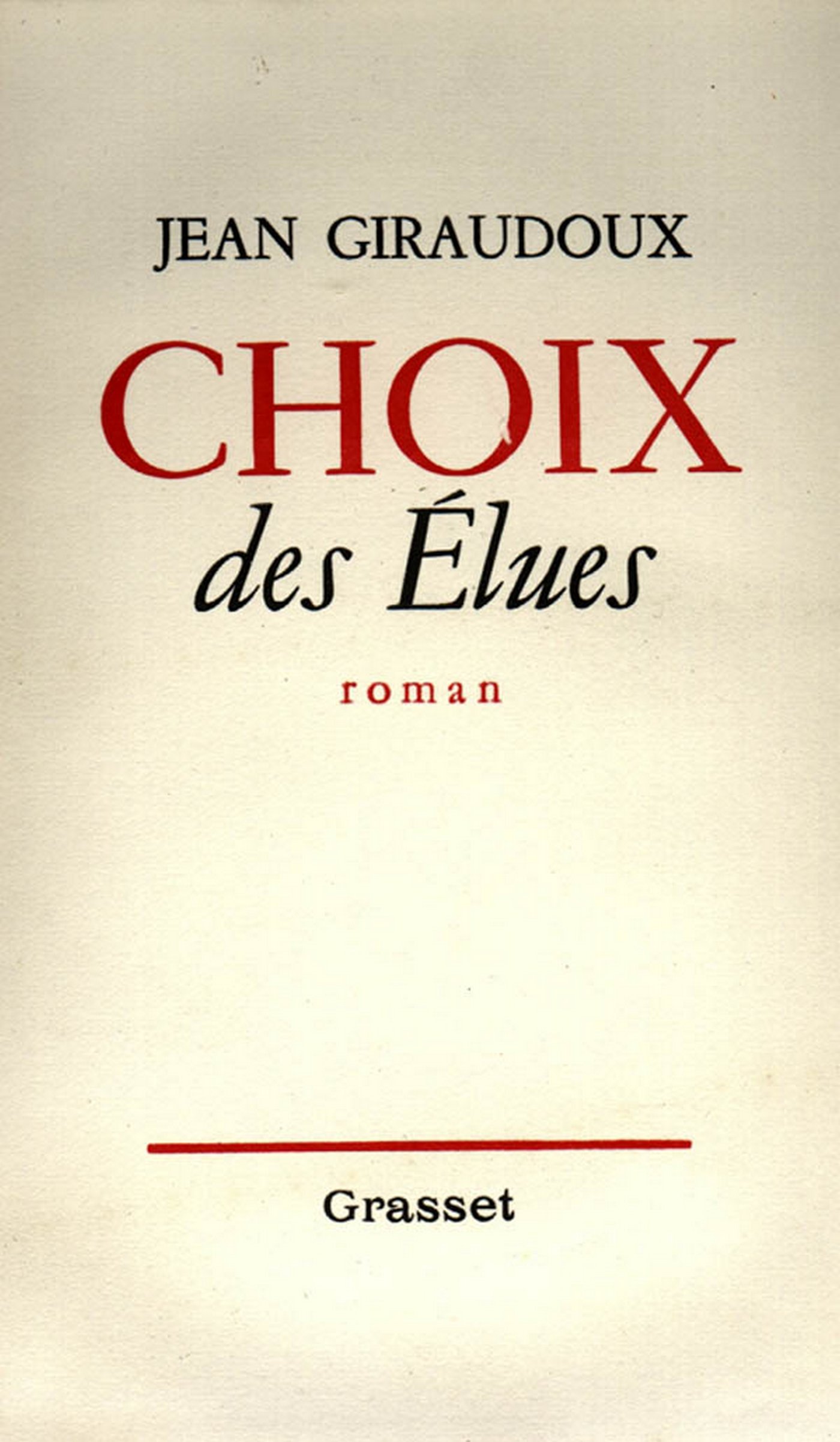 Choix des élues (Grasset Fasq.) (French Edition)
