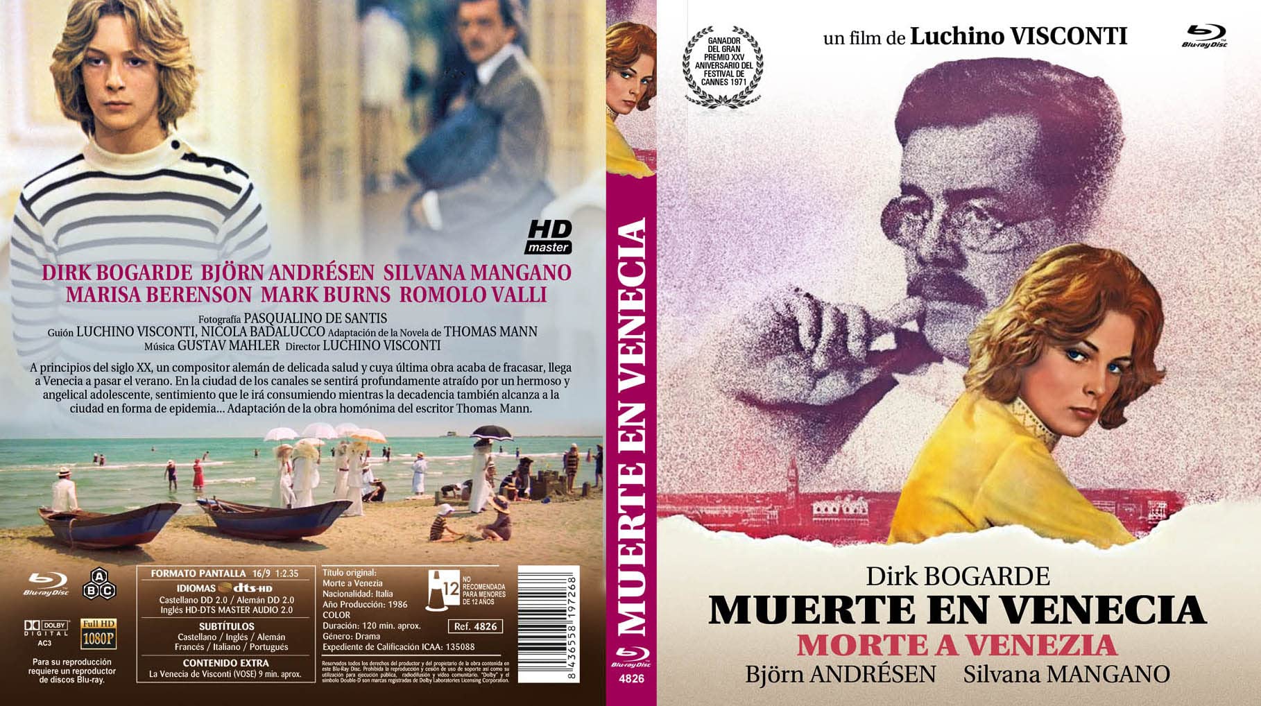 Amazon.com : The Death in Venice/Morte a Venezia/Death in