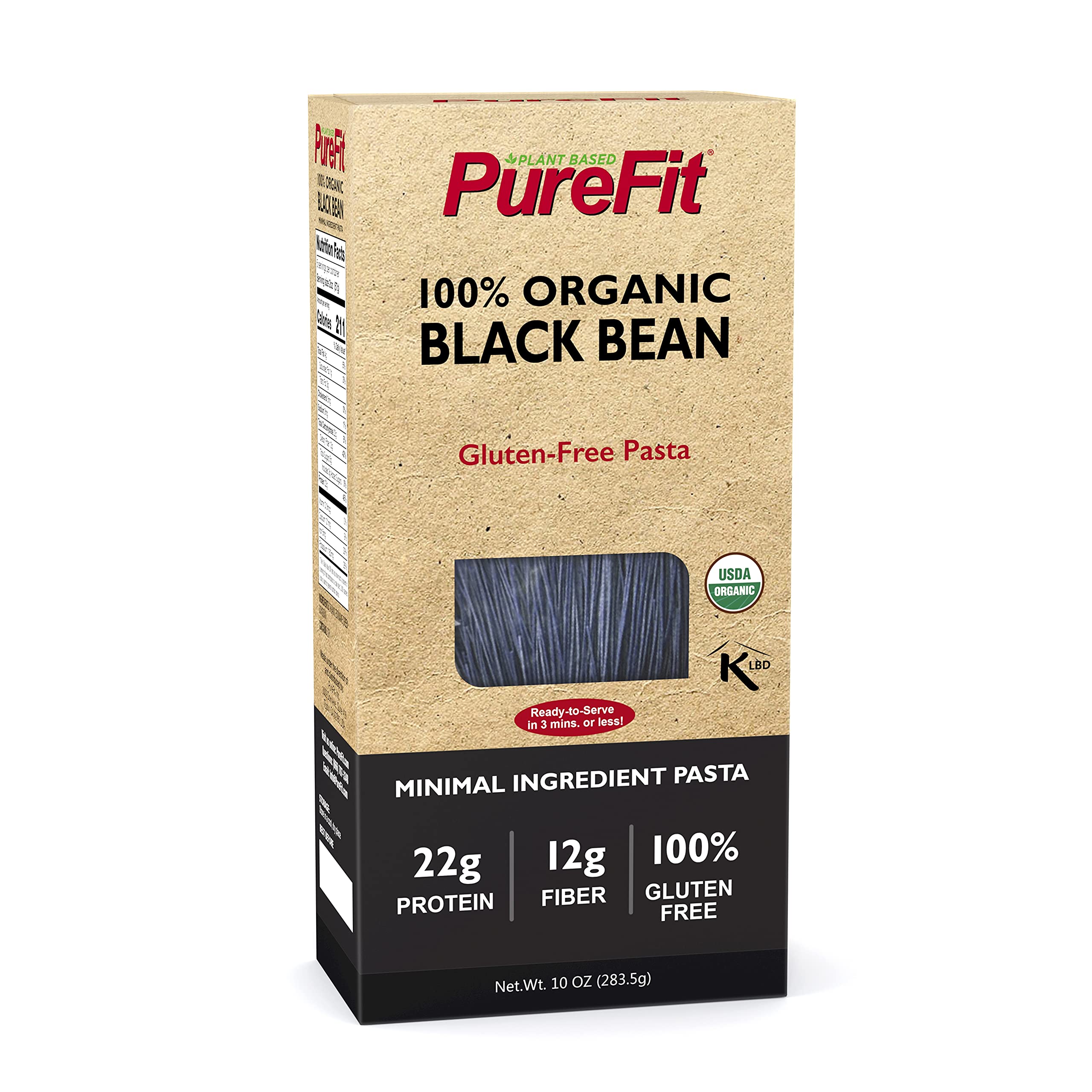 Buy PureFit Black bean Spaghetti Pasta (10 Oz/5 Servings) Low Carb