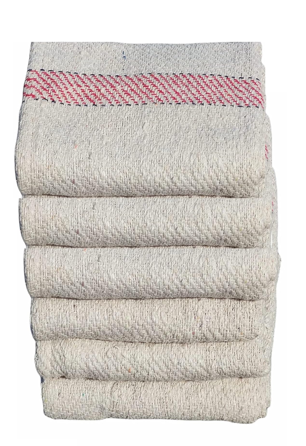 Rose Gold Cotton Floor Cleaning Cloth/Floor Duster/Pocha, 600 GSM (Off White, Large Size, 30x30 inch) (06)
