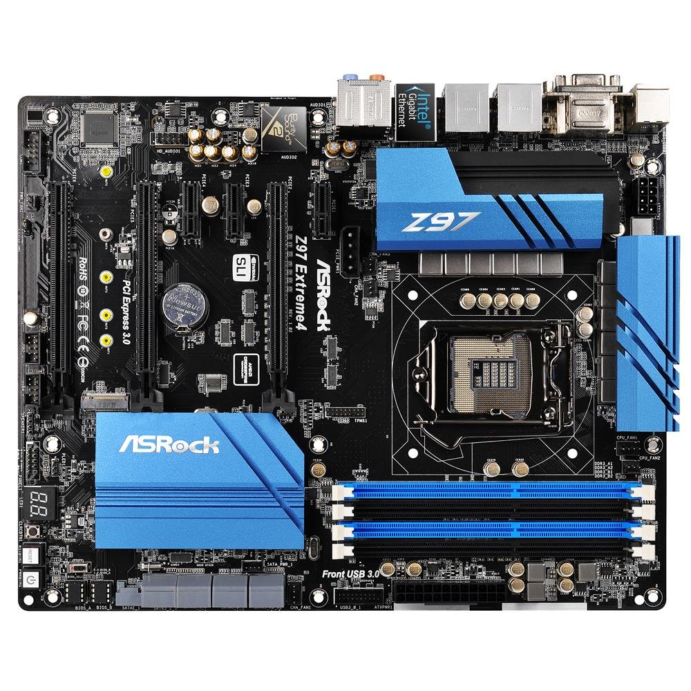 マザーボードASRock Z97 Extreme4 + CPU i7-4790k Amazon.com: ASRock ATX DDR3 1333 LGA 1150 Motherboards Z97