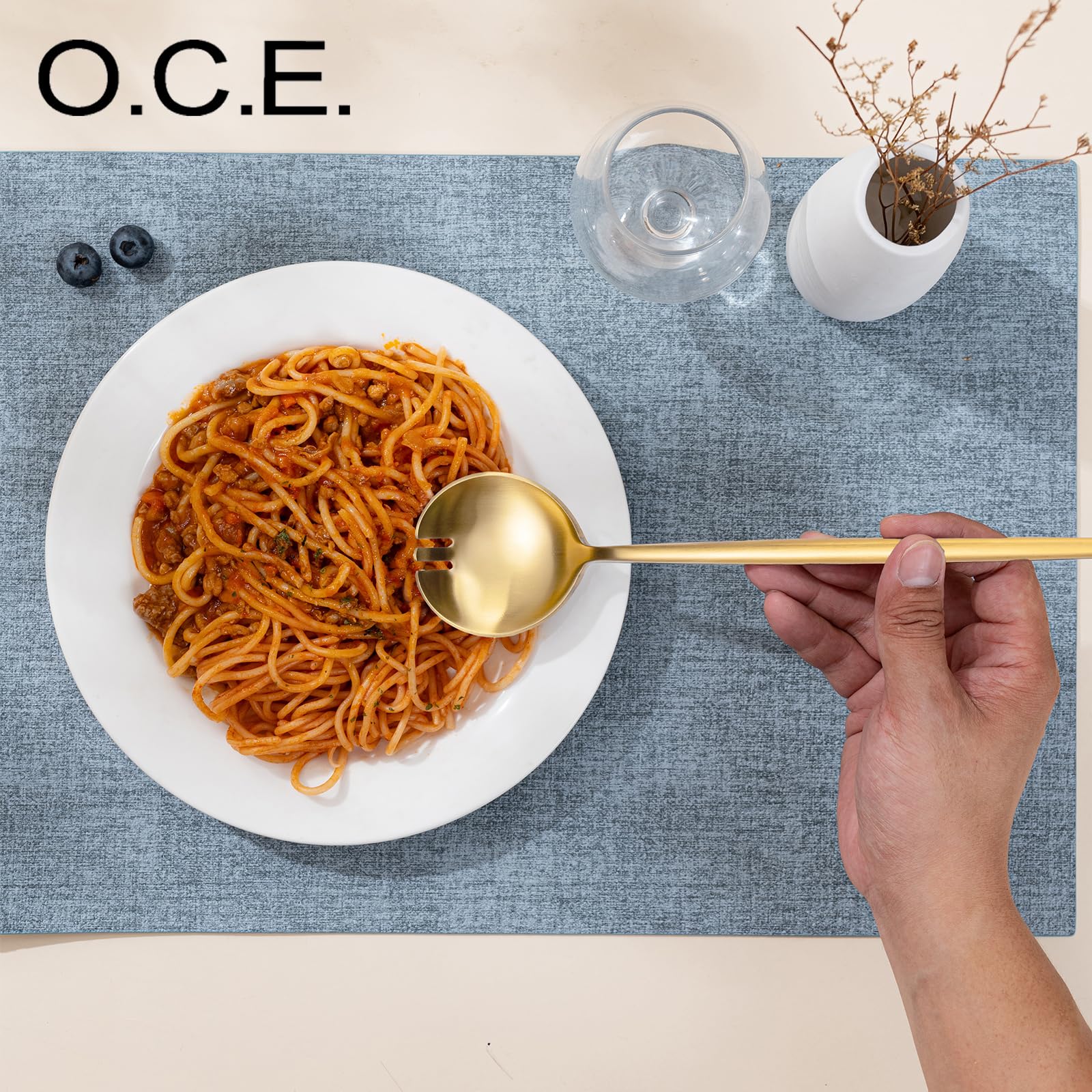 O.C.E. Premium Salad Servers - Stainless Steel Set -5 O.C.E. Premium Salad Servers - Stainless Steel Set -5