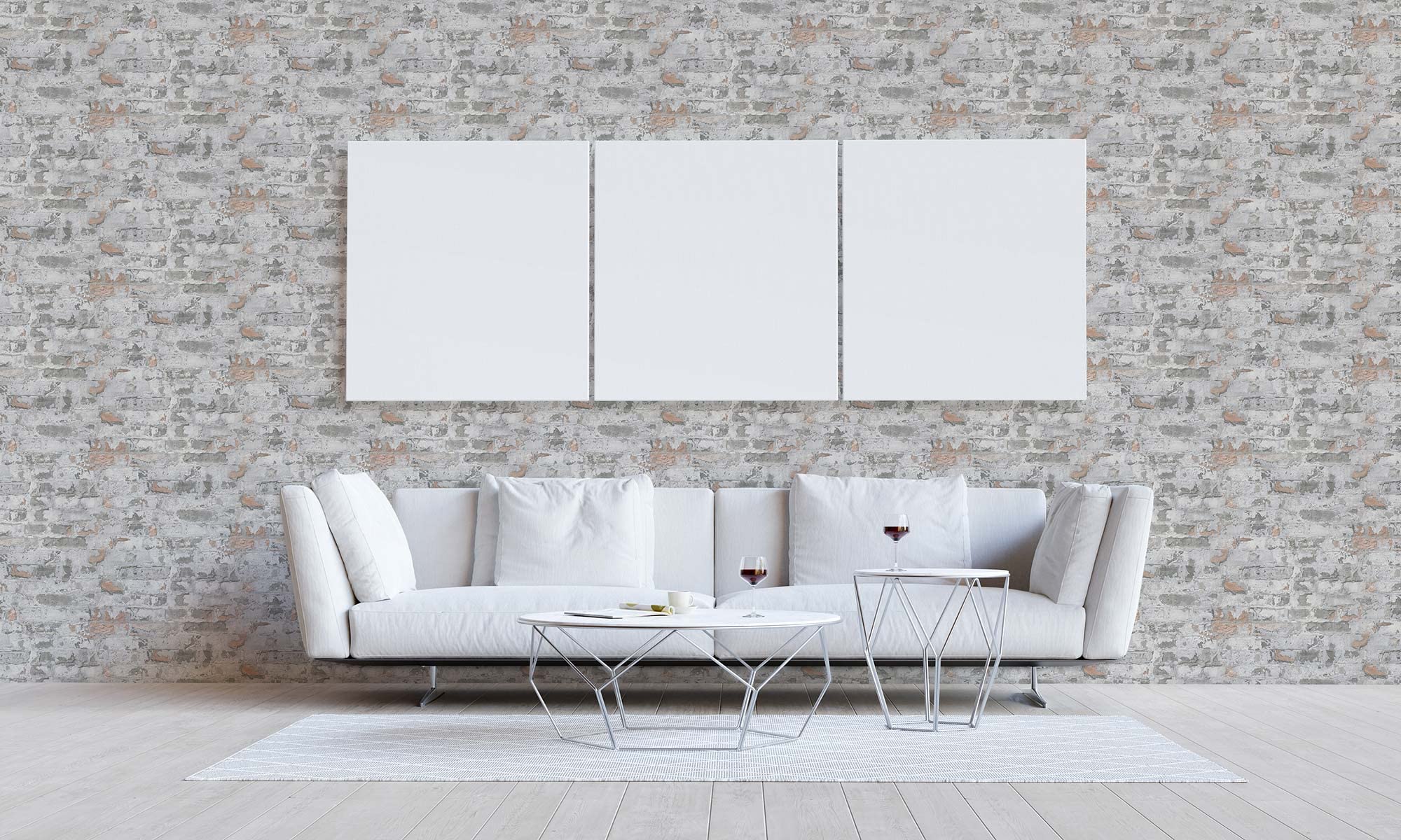 Tapete Steinoptik Fabio M1-No.292 Vliestapete Grau Weiß Steintapete für Wohnzimmer Schlafzimmer Küche