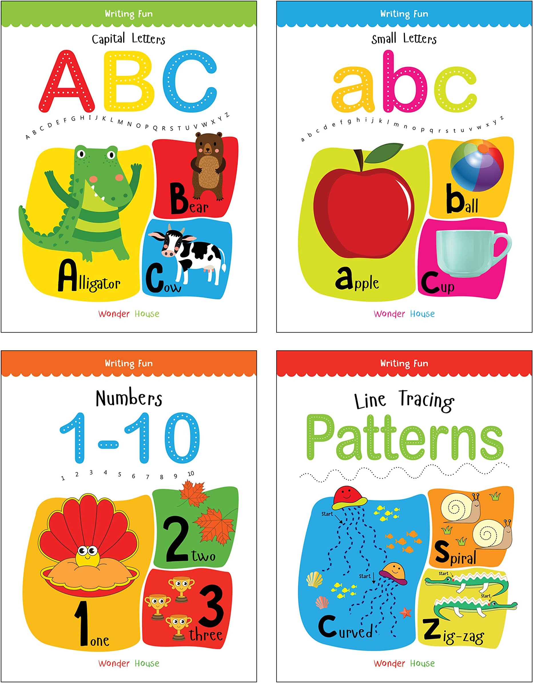 Writing Practice Boxset: Pack of 4 Books