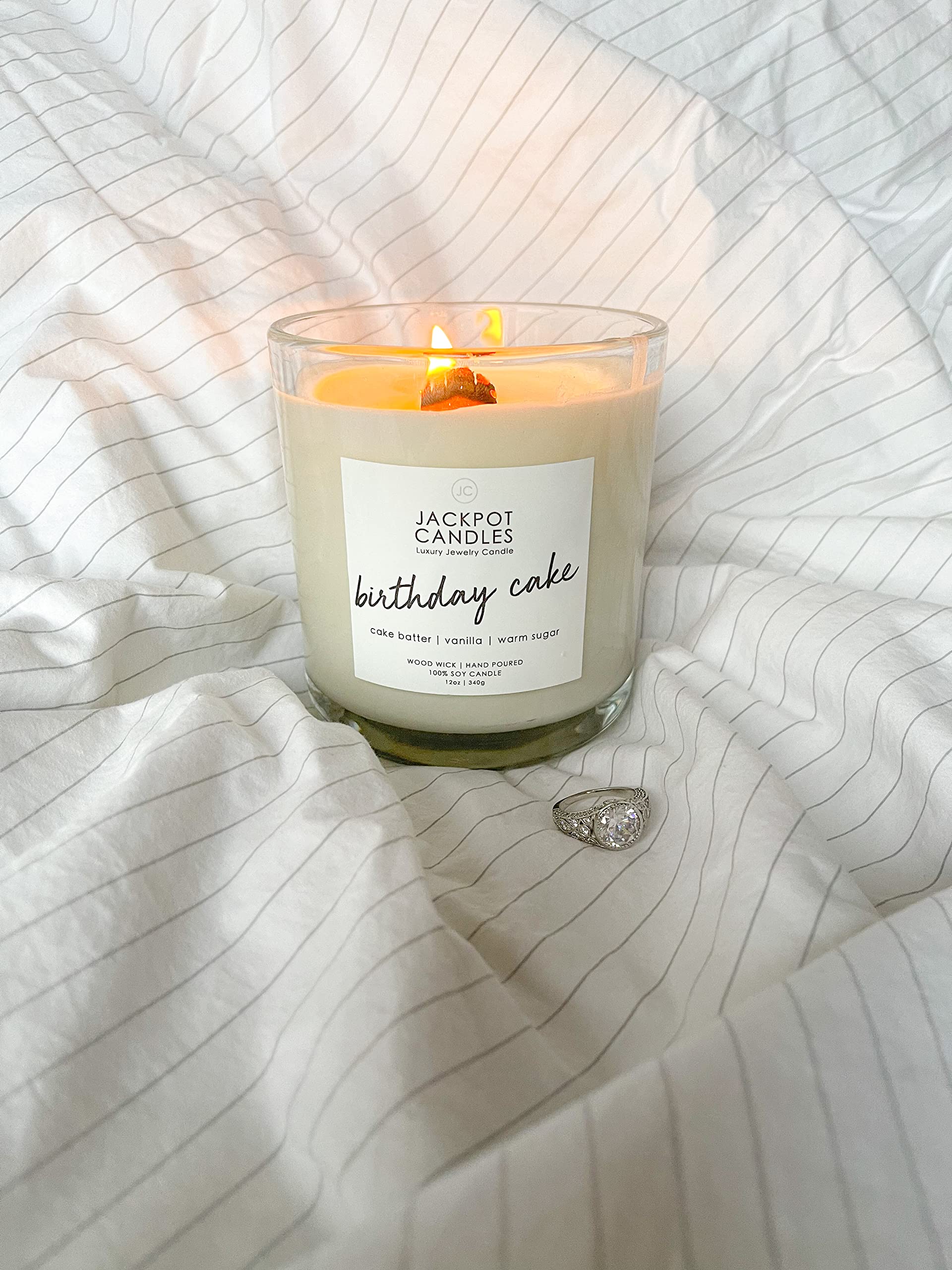 Eucalyptus Jackpot Candles Luxury Jewelry Candles That Have Rings