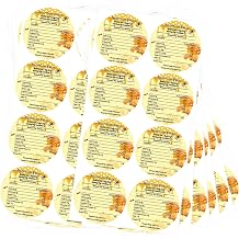 Pure Natural Honey Bottle Labels 240 Pcs Honey Jar Stickers for Beekeepers
