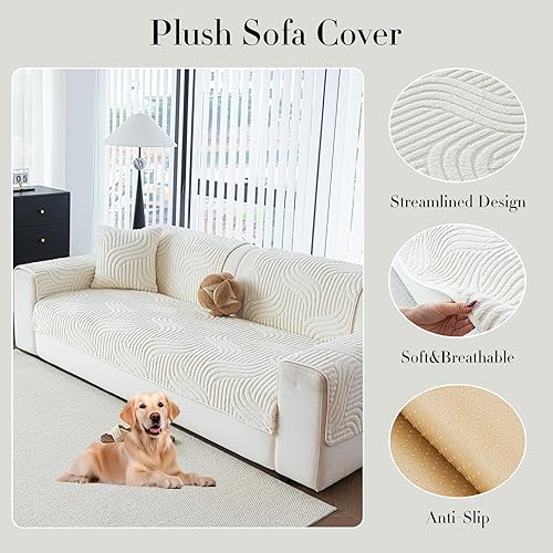 Miniatura 2 de Funda para sofá, fundas de sofá antideslizantes y lavables para perros, aptas para mascotas, fundas de sofá para mascotas, protector de sofá bohemio