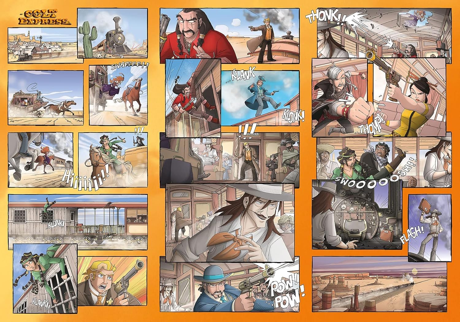 Colt Express Big Box versión francesa + 1 Blumie Decap (caja grande)