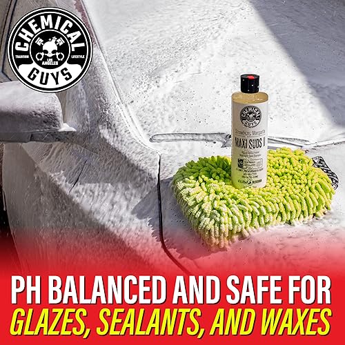 Miniatura 3 de Chemical Guys Maxi-Suds II jabón y champú para lavado de auto, Esencia a margarita fresa