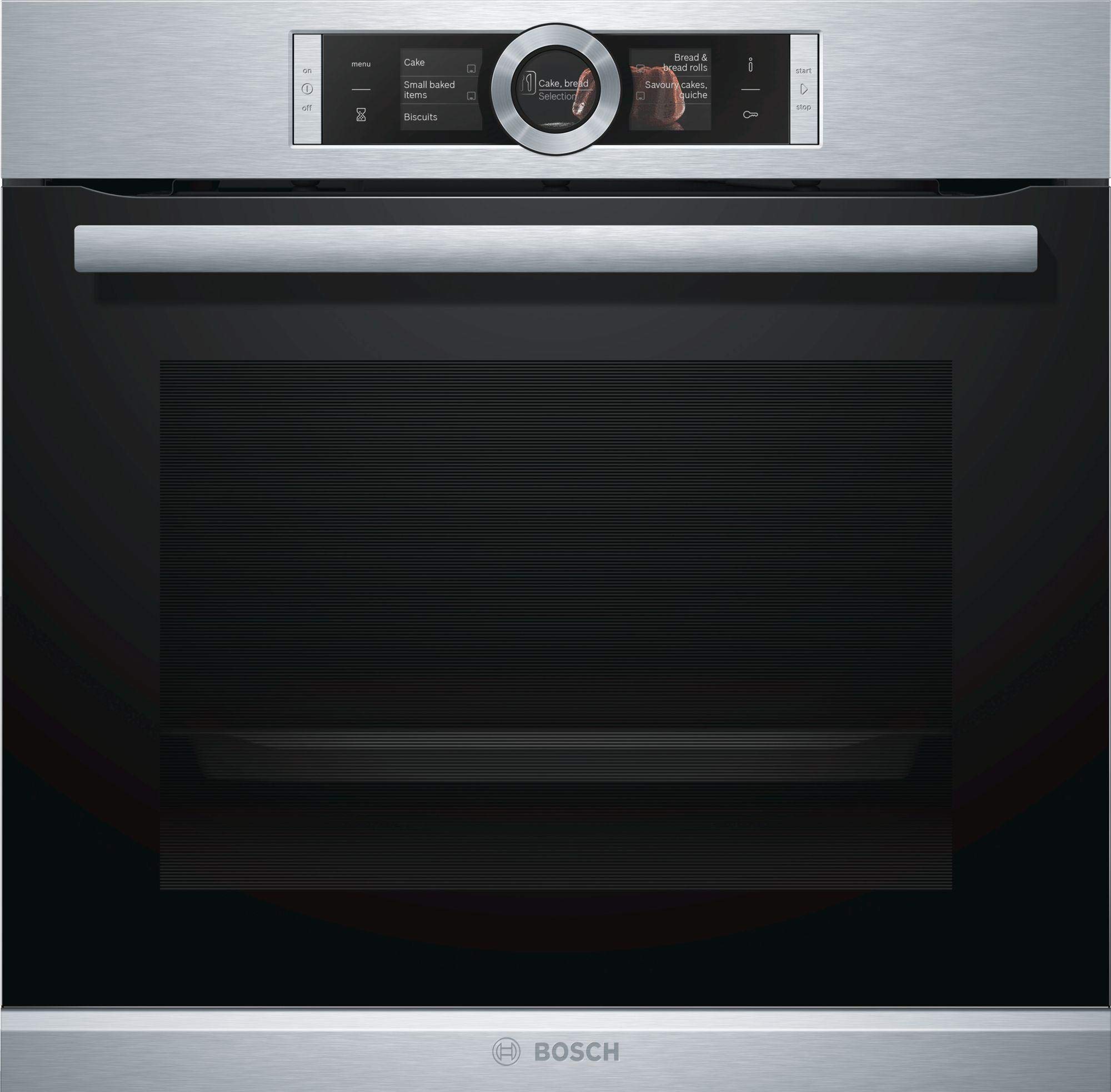 Bosch Built In Electric Oven With 13 Heating Methods, Oven Capacity 71 L, HBG656RS1M Min 1 year manufacturer warranty