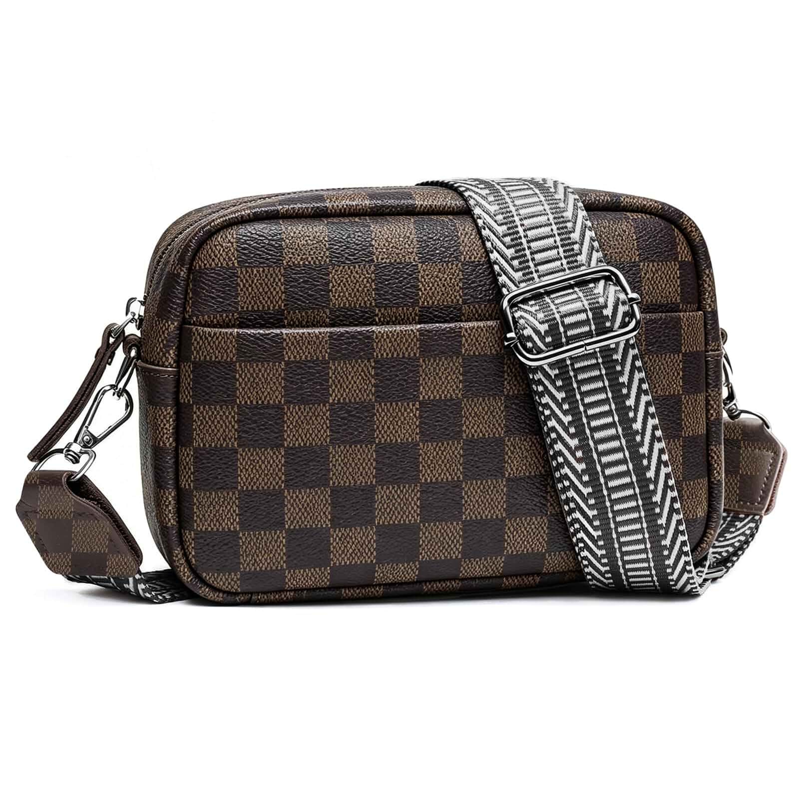Small Crossbody Bags for Women Leather Purses Handbags Wide Strap RFID Blocking、Card Slots、Camera Shoulder bag、Cross Body Bag、Adjustable Wide Strap、Trendy、Everyday Use