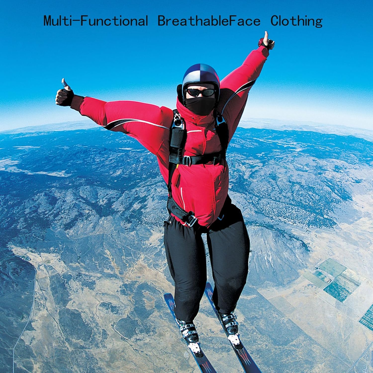 Miniatura 5 de Ezovino Neck Gaiter Face Mask,Sun Cooling Scarf,Balaclava Bandana Cover for Men Women (4Pack)