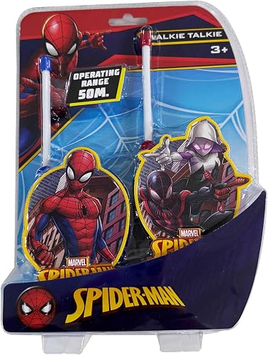 Spiderman Shaped Walkie Talkie