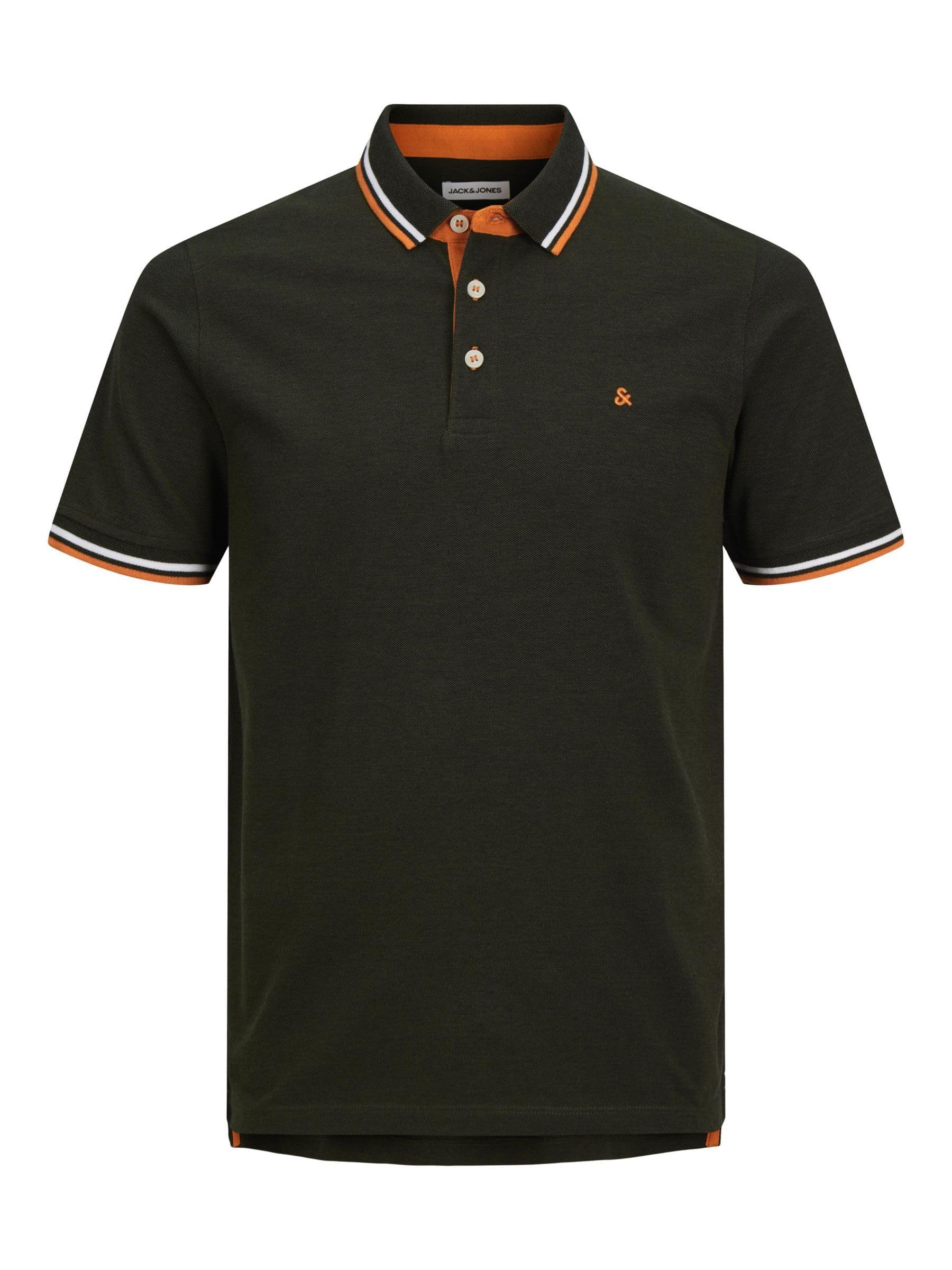Mens Paulos Tipped Pique Short Sleeve Polo