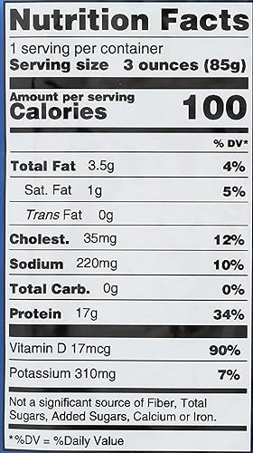 Miniatura 7 de Wild Planet, Salmón, 3 onzas, rosa, sal