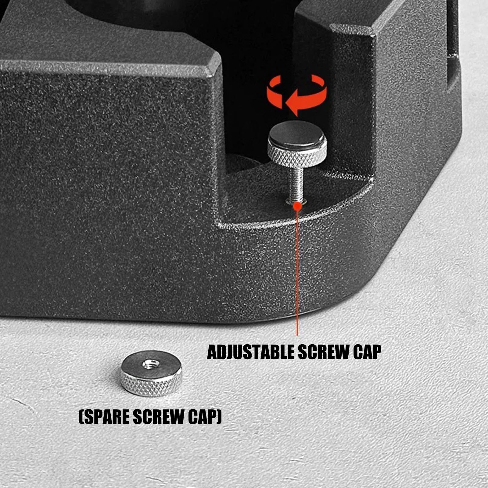 Organizador de estación de apisonamiento de espresso, soporte de café, accesorios de máquina para uso en encimera, organizadores duraderos de estación de apisonamiento