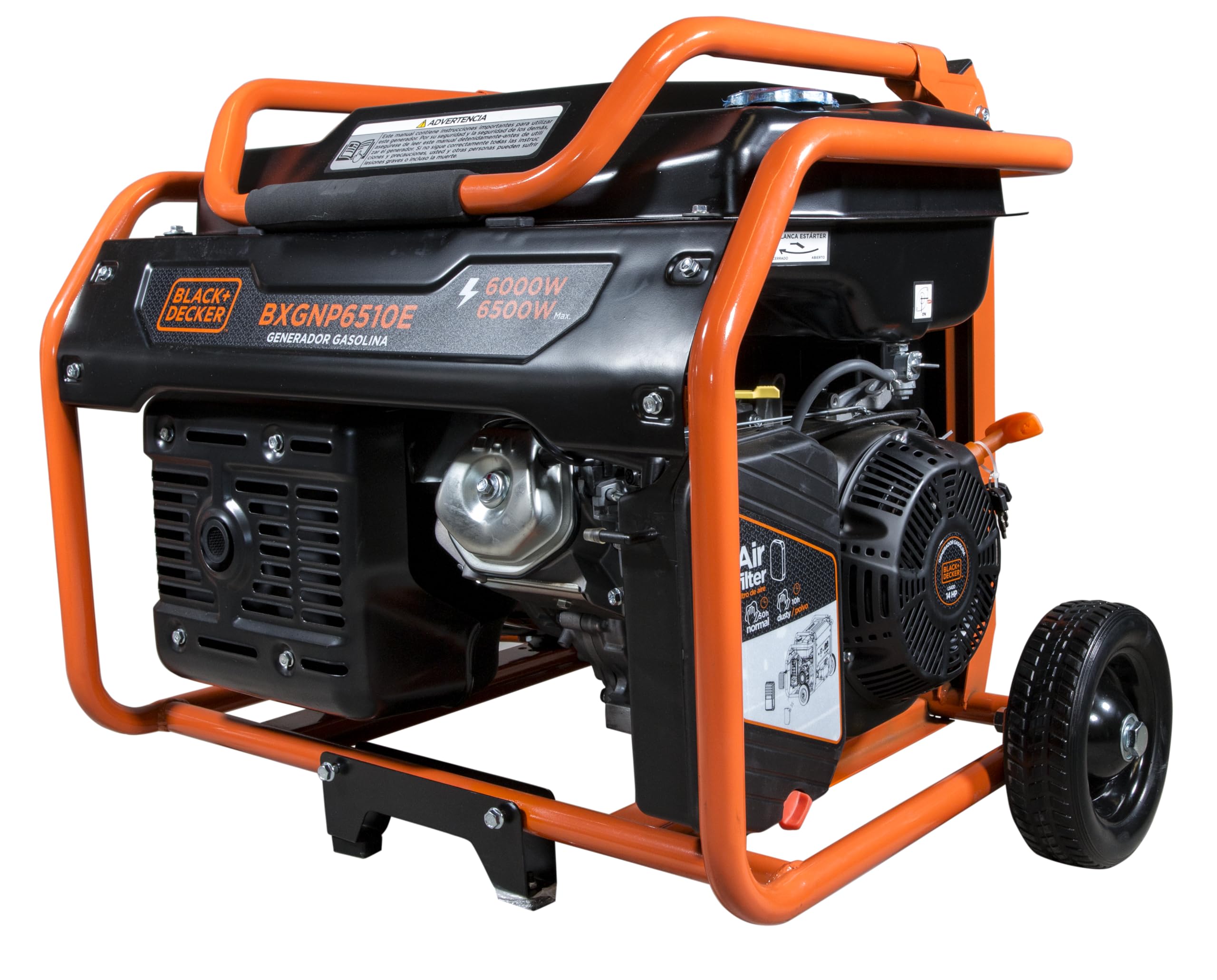 BLACK+DECKER Generador gasolina 6500W BXGNP6510E