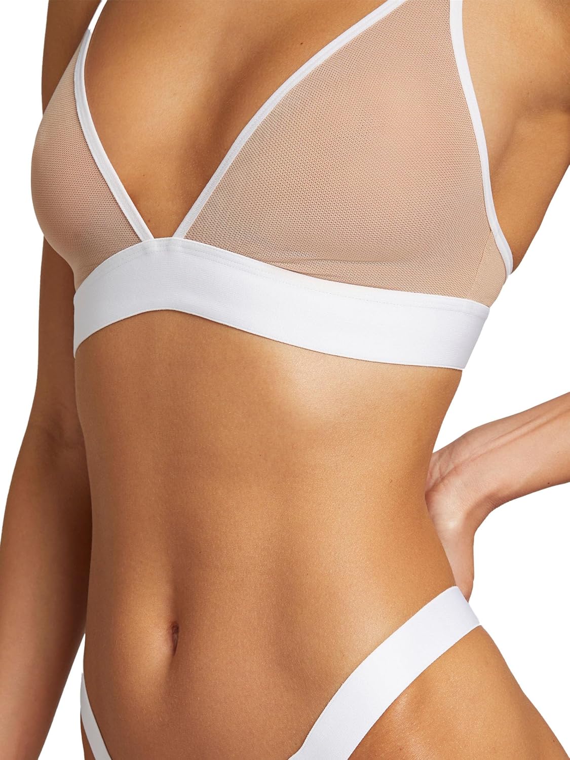 NEGATIVE Underwear – Sieve Triangle Bra – Comfortable Wireless Bras for Women – Perfect Low-Coverage Triangle Cut - Image 3