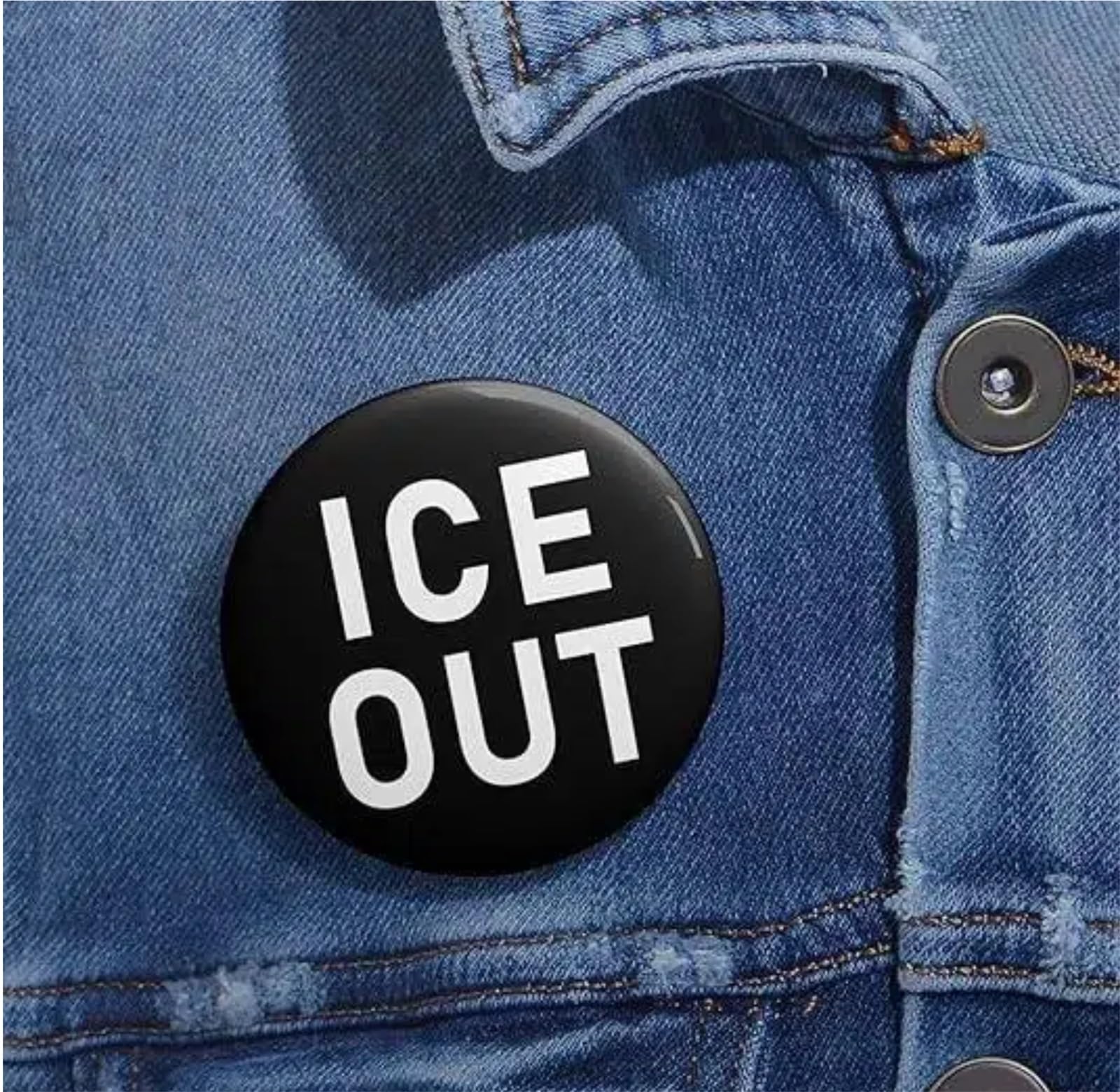 Spilla ICE OUT Spille e bottoni for ghiaccio da 30 pezzi, spille rotonde sul petto